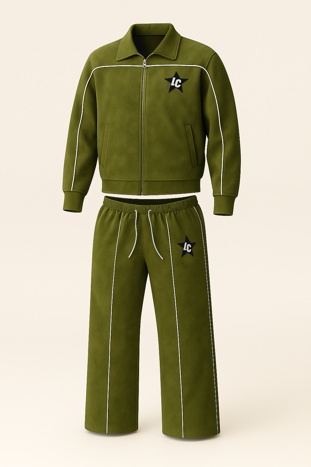 Green Sweat suit